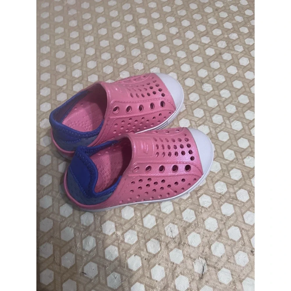 Skechers Guzman Steps Pink Water Shoes‎ Size 6 Little Girls Slip On